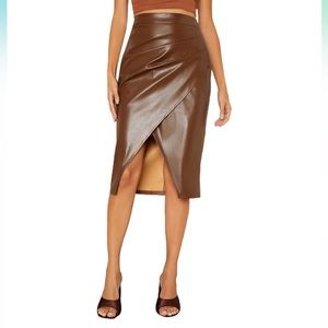 Faux Letter Skirt. NWOT